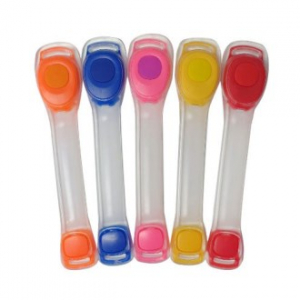 LED 암밴드 야간 안전등 실리콘 밴드 (건전지 포함)