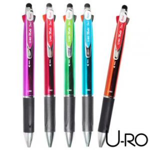 로얄 유로 멀티 5in1 그립 터치펜UV 볼펜