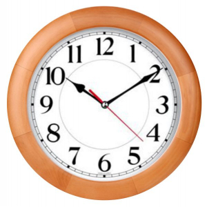 원목 벽시계 SS-613 32cm