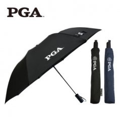 PGA 무지 2단 자동 우산