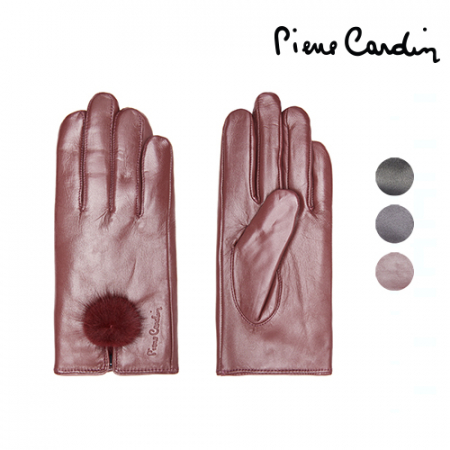 피에르가르뎅 PC-GB1102 밍크 방울 여성 가죽 장갑 #2