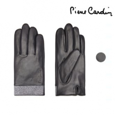 피에르가르뎅 PC-GB1104 배색 포인트 남성 가죽 장갑