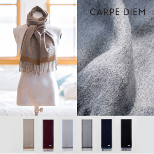 카르페디엠 3HHMF019 심플라인 울 캐시미어 머플러