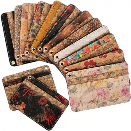 [COPI] 양면 슬림 카드지갑 나무껍질 Italy cork 식물성 천연가죽 #2