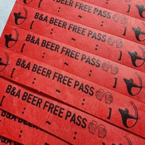 입장권 팔찌 종이 손목밴드