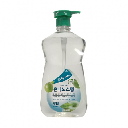 은나노스텝시즌3주방세제1100ml(사과,레몬) #3