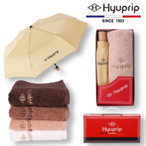 협립 3단 마시멜로 수동우산 1P +40수 호텔 코마 세면타올 1P세트