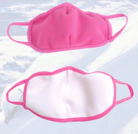 패션 극세사 마스크 방한대 (핑크, 화이트, 라이락, 블루, 블랙) #4