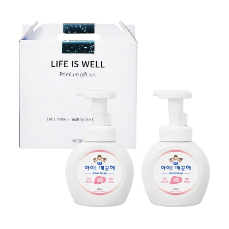 라이웰 아이깨끗해 핸드워시 250ml x 2P 레몬향 #2