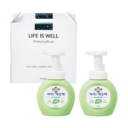 라이웰 아이깨끗해 핸드워시 250ml x 2P 청포도향 #2