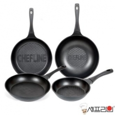 셰프라인 리빙앤쿡 다이아몬드 후라이팬 4종 (팬20cm , 팬28cm , 궁중30cm , 팬30cm)