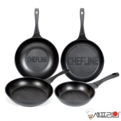 셰프라인 리빙앤쿡 다이아몬드 후라이팬 4종 (팬20cm , 팬28cm , 궁중28cm , 팬30cm)
