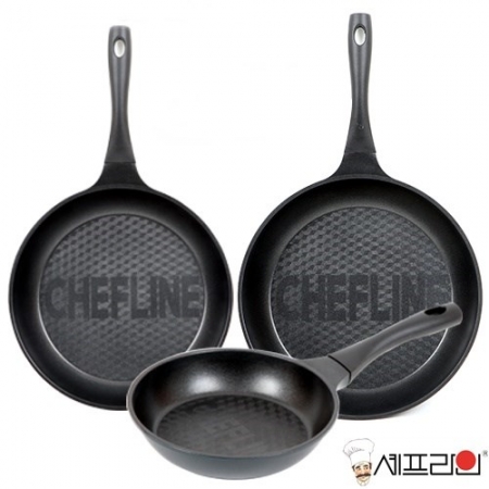 셰프라인 리빙앤쿡 다이아몬드 후라이팬 3종 (팬20cm , 팬28cm , 팬30cm) #2
