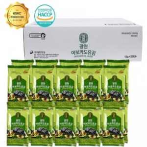 해달음 광천 아보카도유, 식탁김 20봉