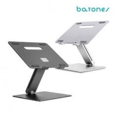 스마트 디자인 바톤즈 알루미늄 노트북 맥북 받침대 스탠드 각도조절 높이조절 BA-8