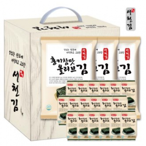 서천 명품 김세트 5호 (도시락 18봉, 전장 3봉)