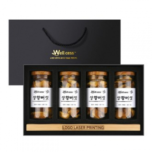 웰세스 WG-104P 국내산 상황버섯 4P세트 우드트레이 [국내산 상황버섯 25G 4P세트 100G]