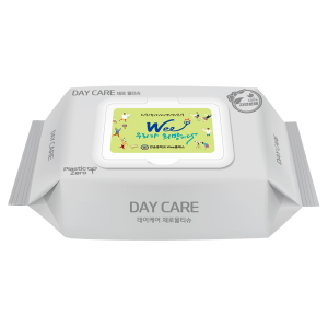 녹색인증 데이케어 생분해 물티슈 30매 캡 FSC