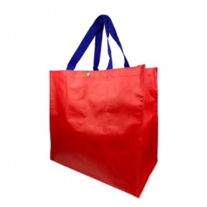 레드 타포린 가방 대형 42x40x25cm 150g