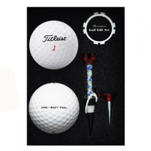 NEW 타이틀리스트 HVC 2구 볼마커 칩 자석티 세트