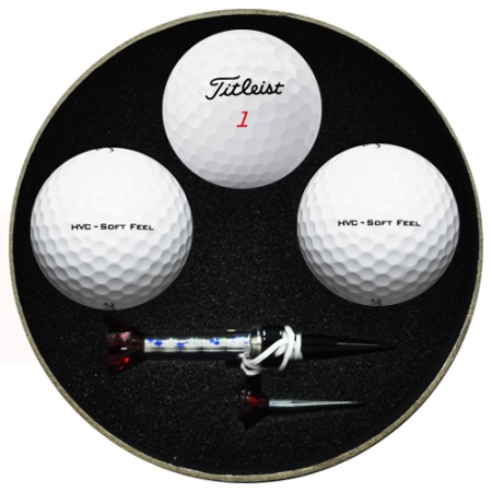 NEW 타이틀리스트 원형 HVC 3구 자석티 세트 #2