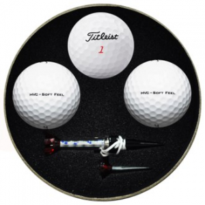 NEW 타이틀리스트 원형 HVC 3구 자석티 세트