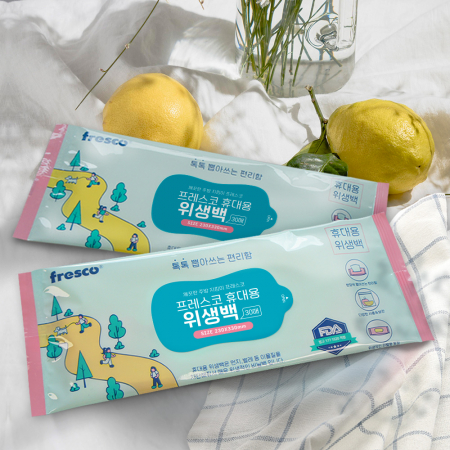 프레스코 휴대용 위생백 중형 b형, 30매 #2