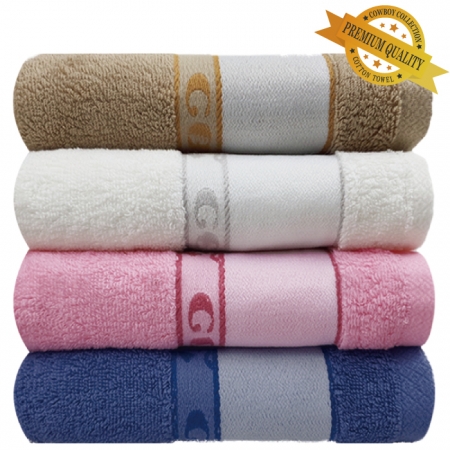 카우보이 방패 전사 고급타올, 40x80cm #2