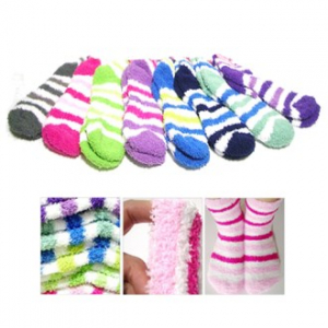 [스트라이프 남녀공용 수면양말] 양말 / 수면양말