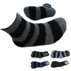 [남성 스트라이프 수면양말] 양말 / 숙면양말