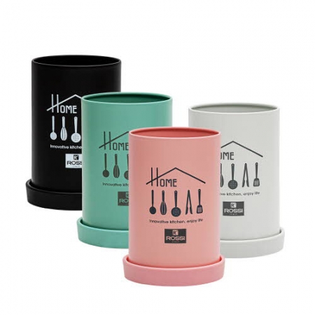 ad-3 심플 주방수납을 위한 스텐 스틸 키친버캣 수저통 조리기구통 다용도통 #2