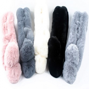 토끼털 목도리 [WT059]