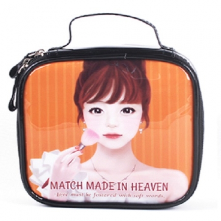 에나멜 일러스트 파우치 모음 중사이즈 #2