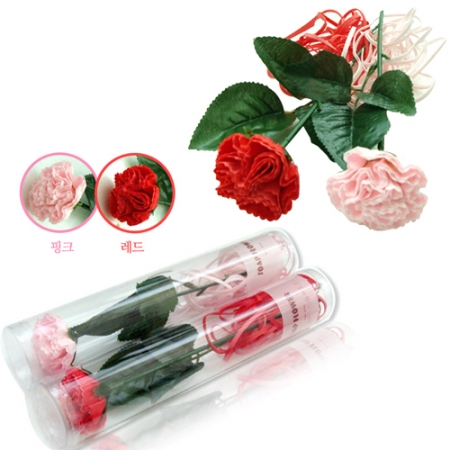 [카네이션 꽃비누-원통형] 비누꽃 #3