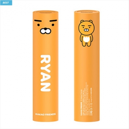 카카오 프렌즈 휴대폰 핸드폰 보조배터리 갤럭시 아이폰 스틱형 휴대용 고속 충전 3350 #2