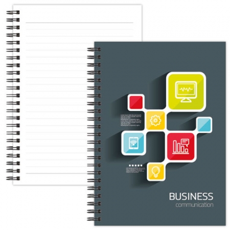 [주문 제작] 양장 싸바리 스프링 노트 25절 #2