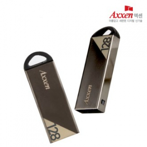 엑센 U37 Stone 흑진주 도금 메탈 USB 메모리 128GB