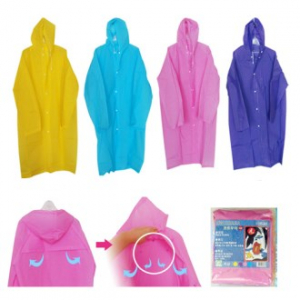 [코트형 우의] 휴대용 우의 / 레인코트