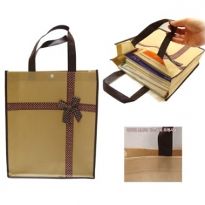 [리본부직포 -중] 부직포가방