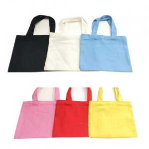 무지 에코백 심플 에코백 캔버스 에코백 소형 24.5x21cm