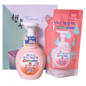 아이깨끗해 핸드워시 복숭아향 2종