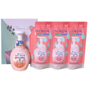 아이깨끗해 복숭아향 4종