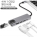 작은이미지: 4in1 C타입 멀티허브 / LAN + HDMI + USB3.0 + C type #2