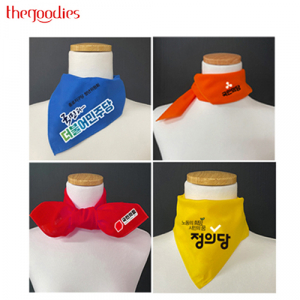 선거 홍보용 손수건 부분 칼라인쇄 50cm