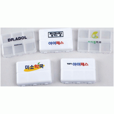 휴대용 6일 약통 / 구급함 / 밴드 / 알약케이스 / 여행용