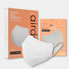 에어데이즈 와이드 보건용 마스크 (KF94) (중형) (흰색)