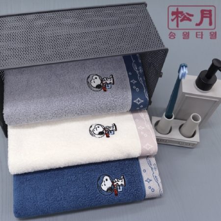 [송월타올] 스누피 스페이스40 세면타올 #2