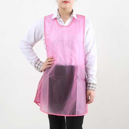 남자 여자 단체 시스루 방수 등 망사 앞치마 #5