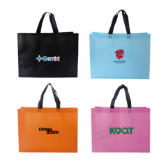 M형 부직포가방 코팅 / 대형 [42 x 32 x 10]