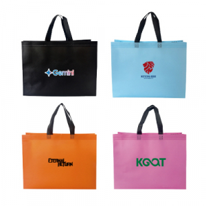 M형 부직포가방 코팅 / 대형 [42 x 32 x 10]